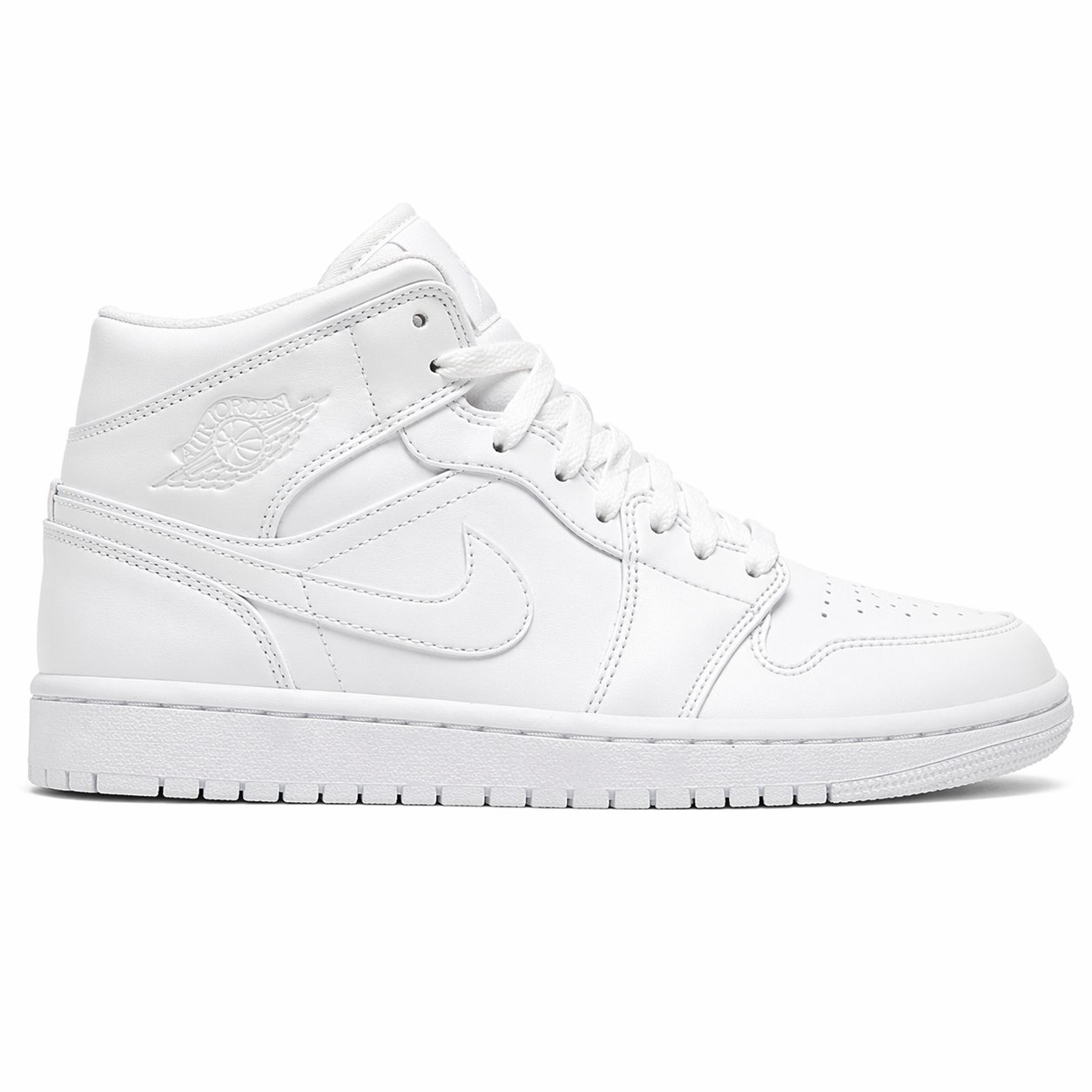 Nike Air Jordan 1 Mid "Triple White"