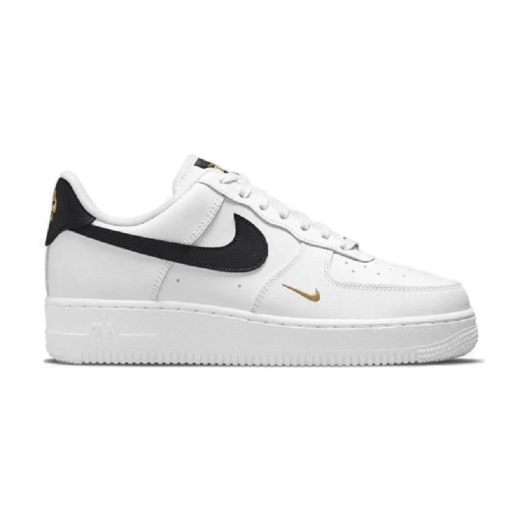 Nike Air Force 1 Essential "White Black Gold"