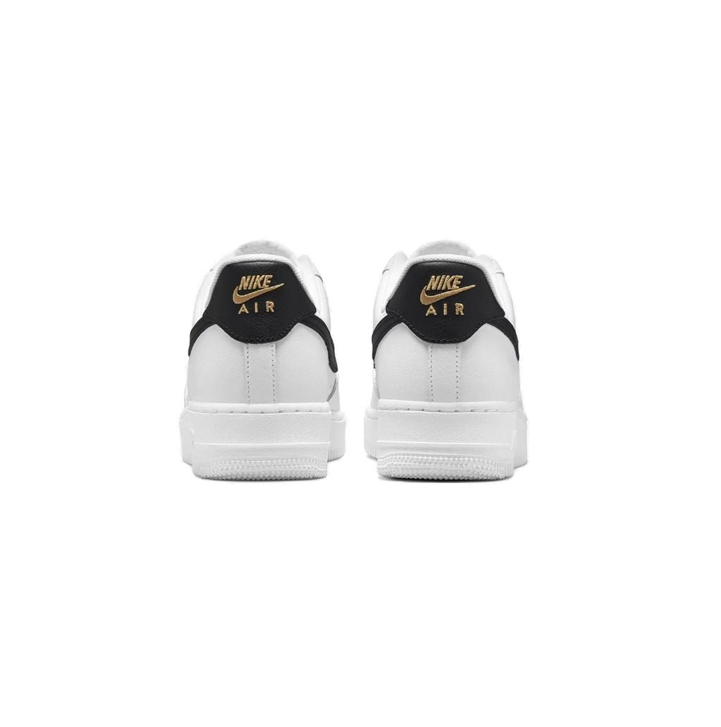 Nike Air Force 1 Essential "White Black Gold" - Görsel 4