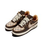 Nike Air Force 1 Low x Louis Vuitton "Monogram Brown Damier Azur" - Görsel 5
