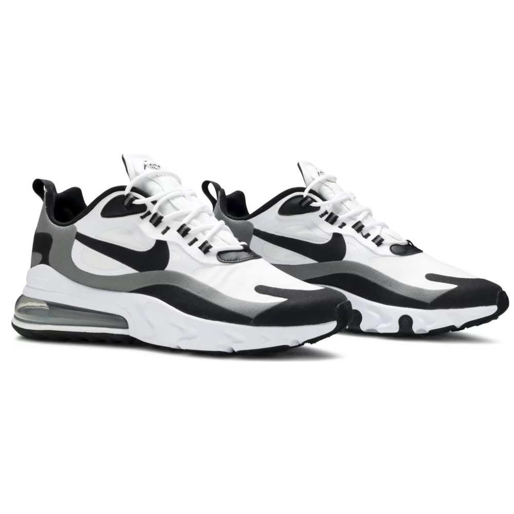 Nike Air Max 270 React "White Black Metallic Pewter" - Görsel 5