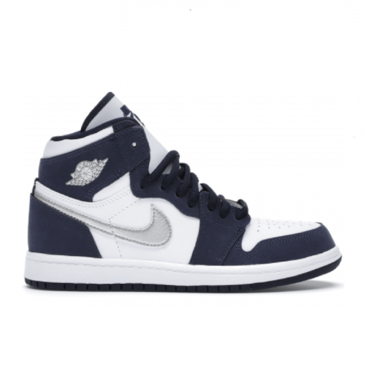 Nike Air Jordan 1 Mid SE Patent "Midnight Navy"