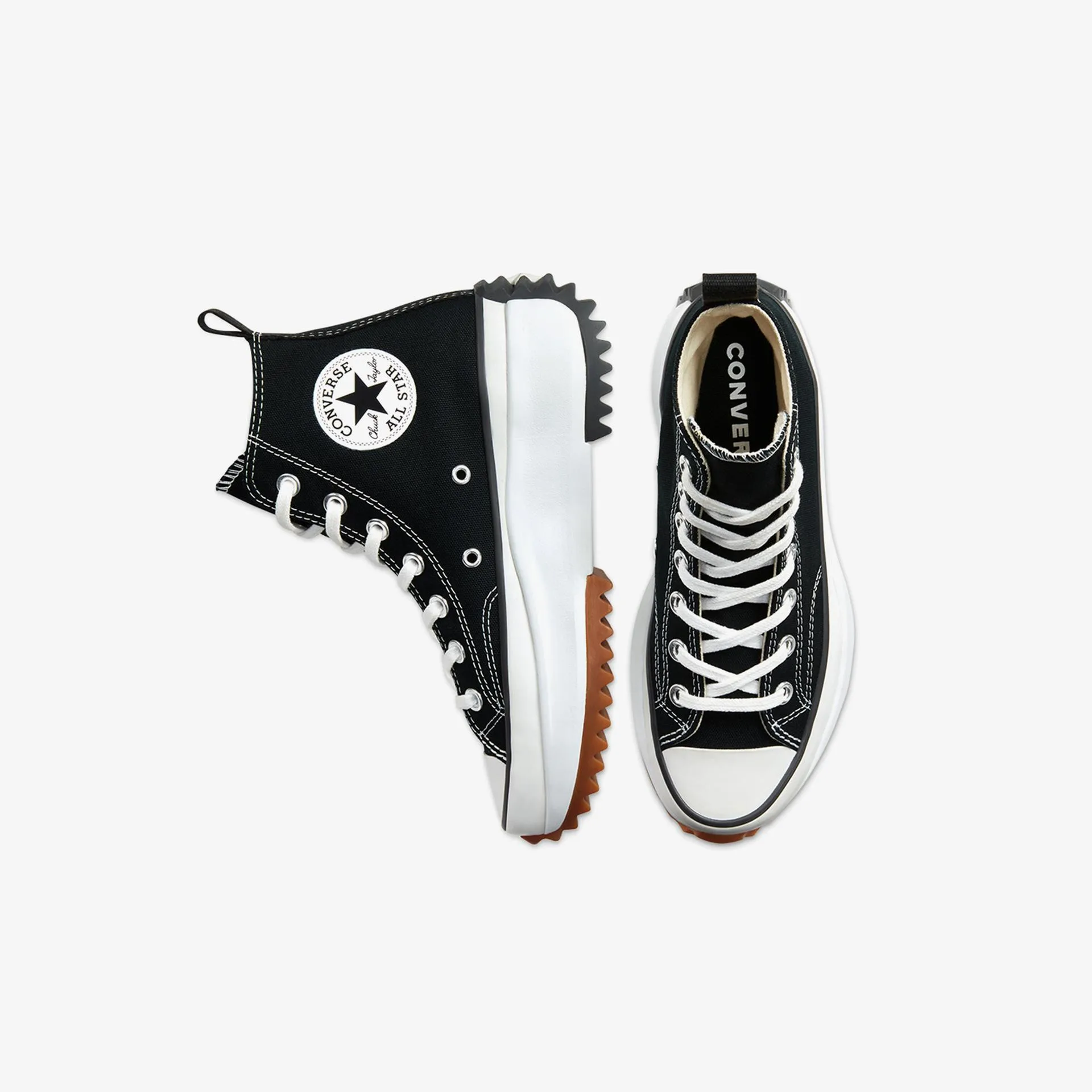 Converse Run Star Uzun Siyah Sneaker - Görsel 2