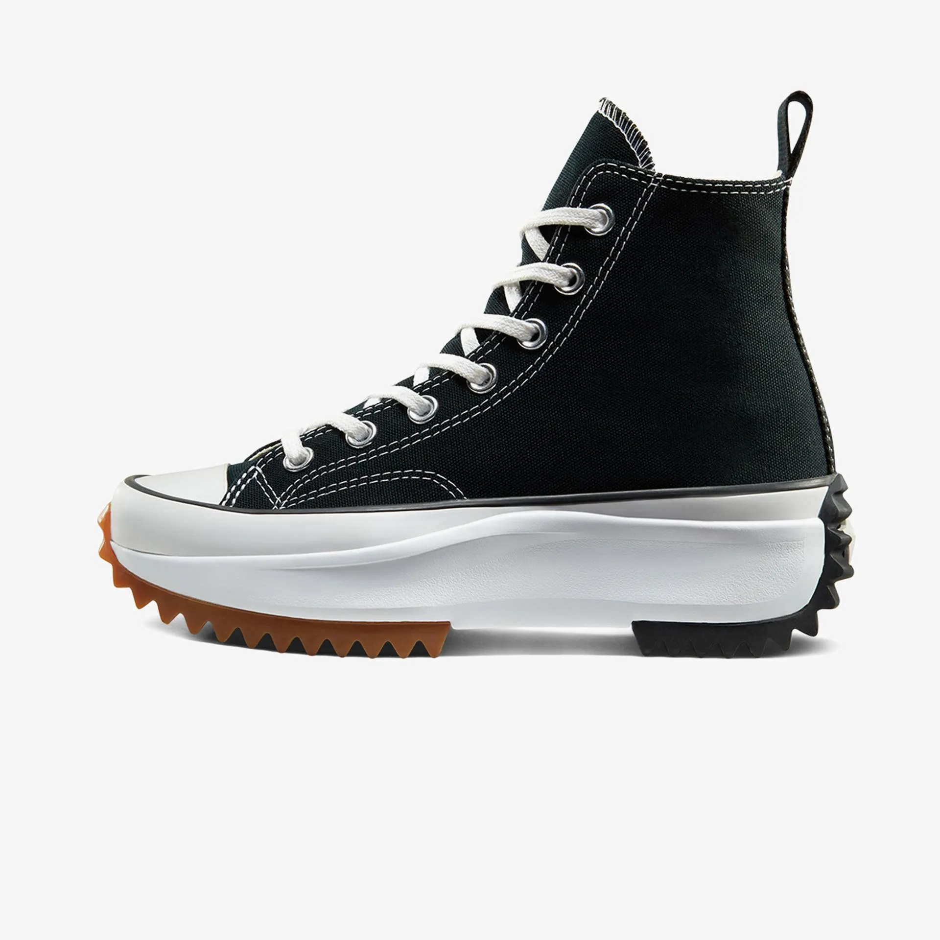 Converse Run Star Uzun Siyah Sneaker - Görsel 4